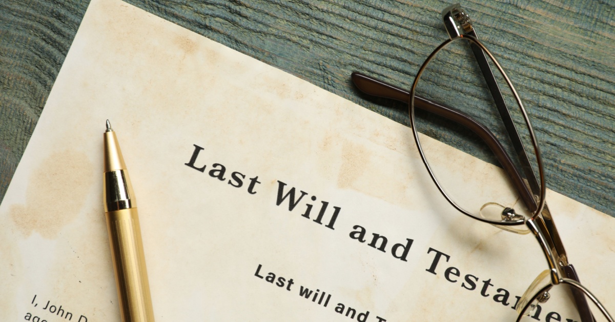 last will and testament